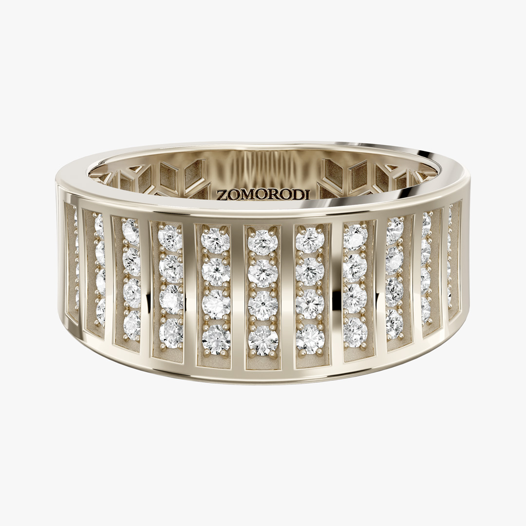 Heartbeat Jewelry Wedding Band
