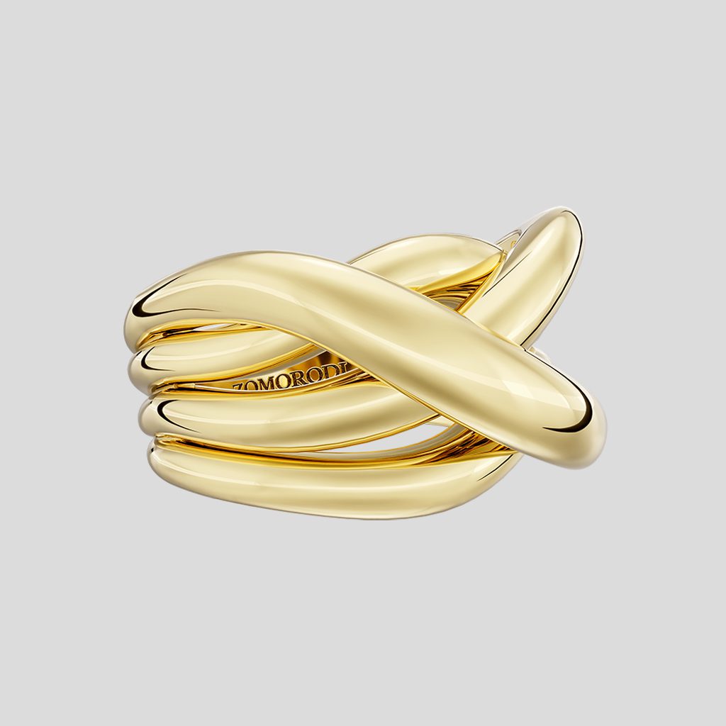 The 18K Gold Fractal Ring, code 30657
