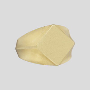 Karen design gold ring